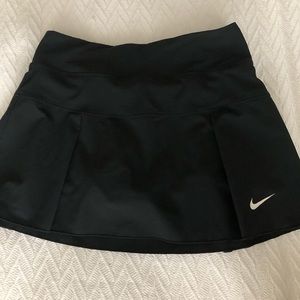 This is a black nike dri-fit skirt, great for sports!